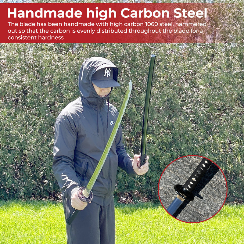 Last Samurai Hand Forged Katana 1060 Carbon Steel Blade