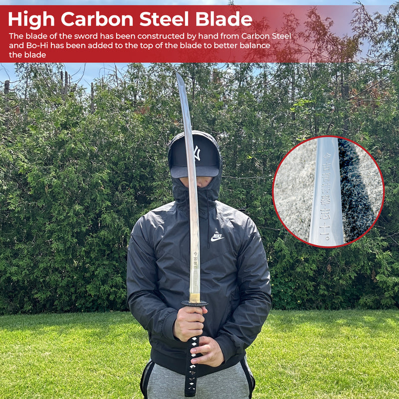 Last Samurai Sword 1045 Carbon Steel Blade