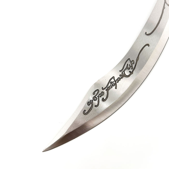 Legendary Elven Rune Stainless Steel Scimitar