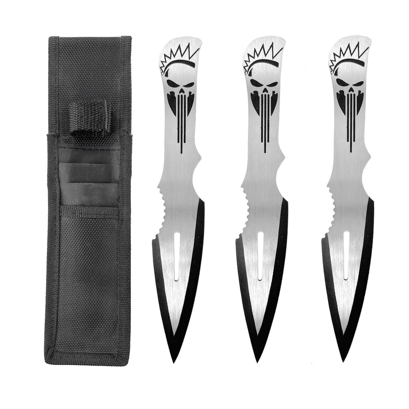 Lightening Strike Aerodynamic Target 3 Piece Throwing Knives