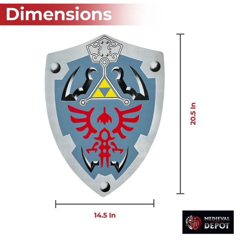 Link Triforce Zelda Foam Shield