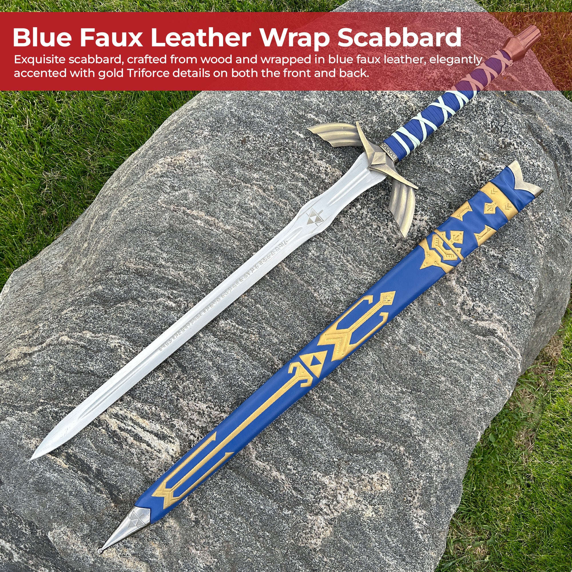 Links Ornate Prophecy Hero Sky Sword — Medieval Depot
