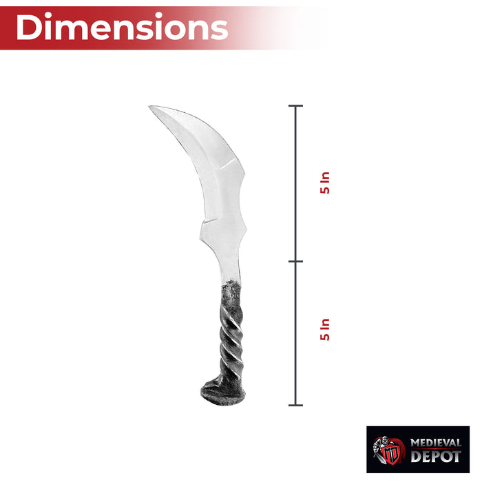 Locomotive Reaper Hand Forged Railroad Spike Knife