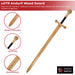 LOTR Anduril Wood Sword