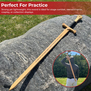 LOTR Anduril Wood Sword