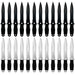 Light & Dark Throwing Knife 24-Piece Set
