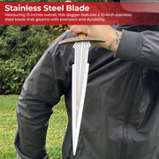 Loki-Inspired Dagger with Sheath