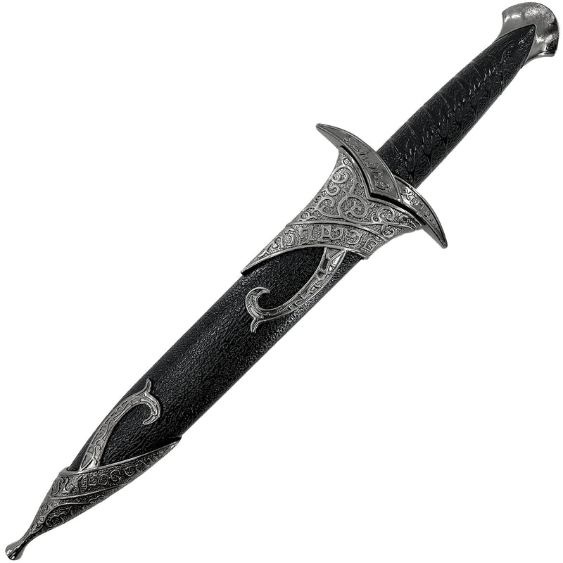 Lord of the Rings Sting Dagger – 11-Inch Elven Blade with Scabbard and Runic Inscription