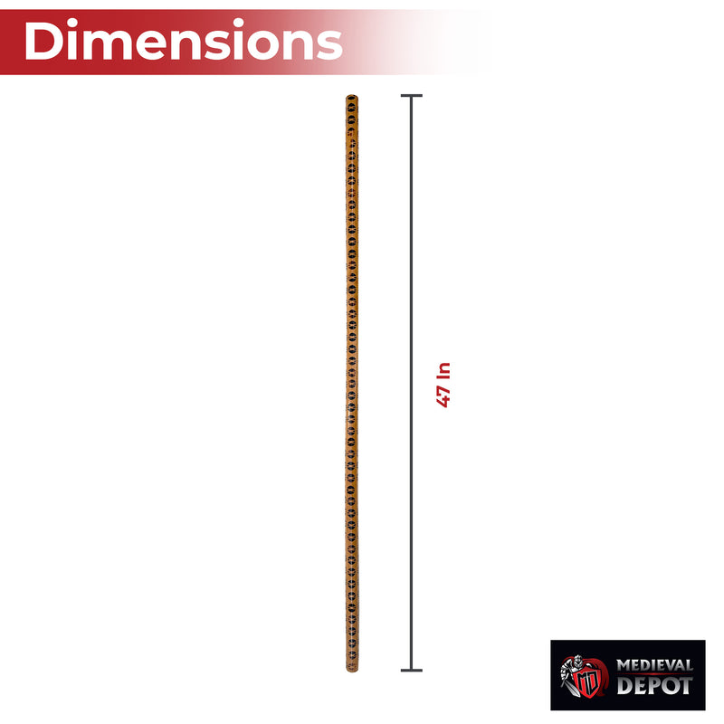 Martial Arts Hardwood Staff 47 Inches