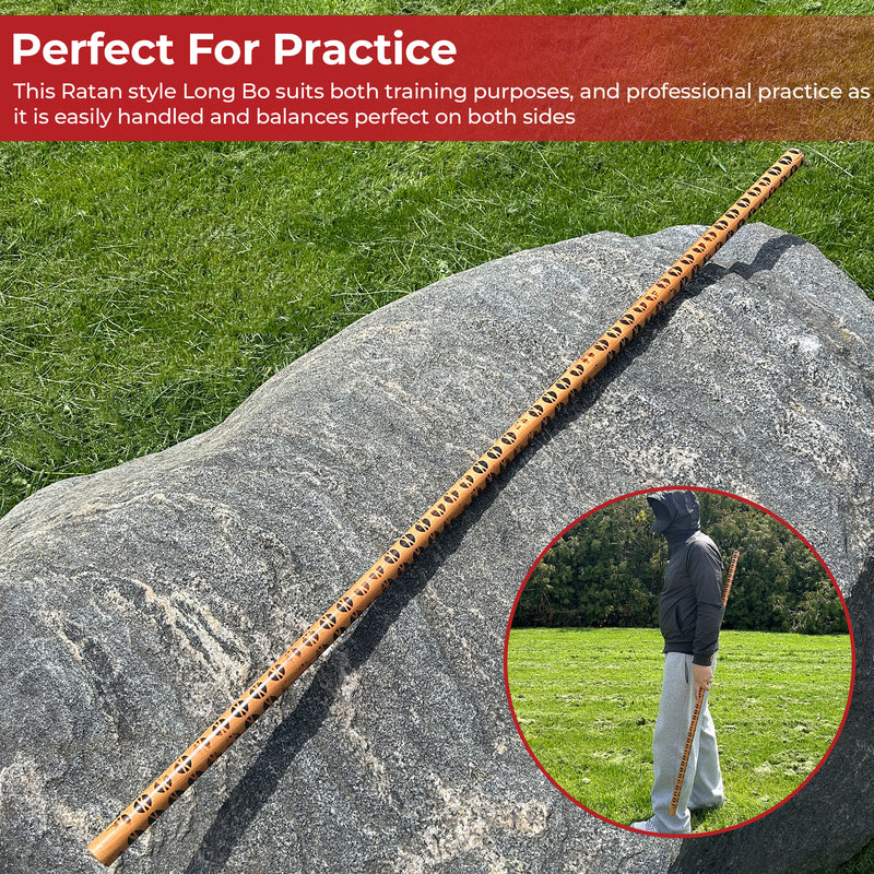 Martial Arts Hardwood Staff 47 Inches