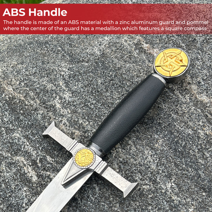 Masonic Blazing Star Ceremonial Dagger