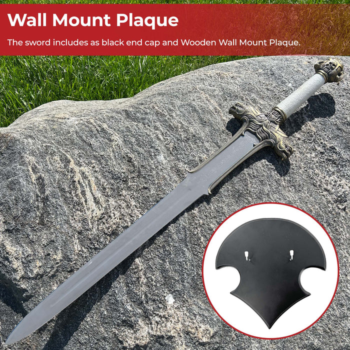 Medieval Barbarian Antiquated Sword