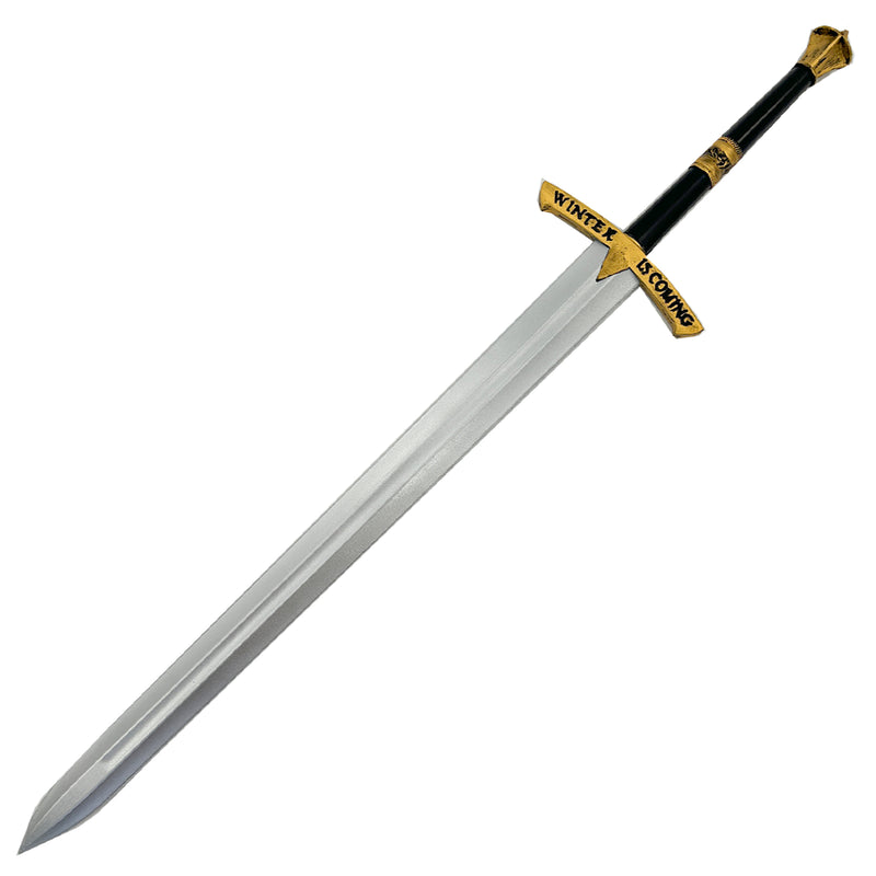 Medieval Gold Winter Foam LARP Costume Cosplay Replica Sword