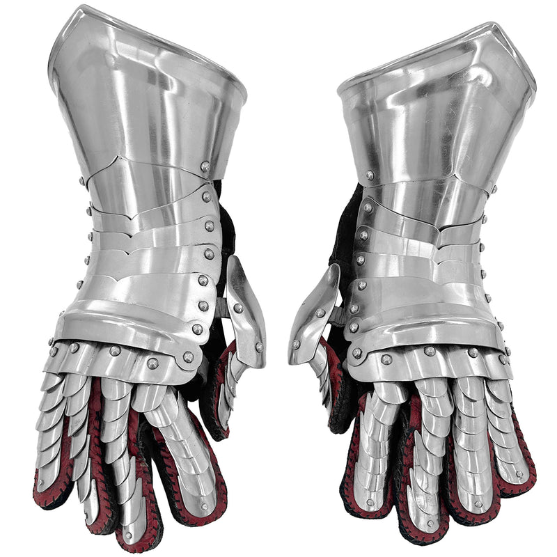 Medieval Knight Gothic Style Functional Armor Gauntlets