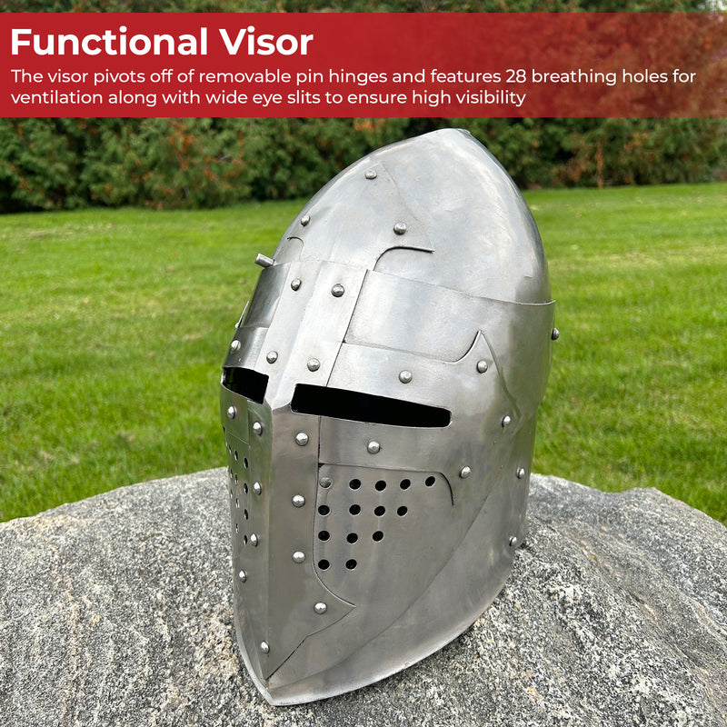 Medieval Knight Great Bascinet