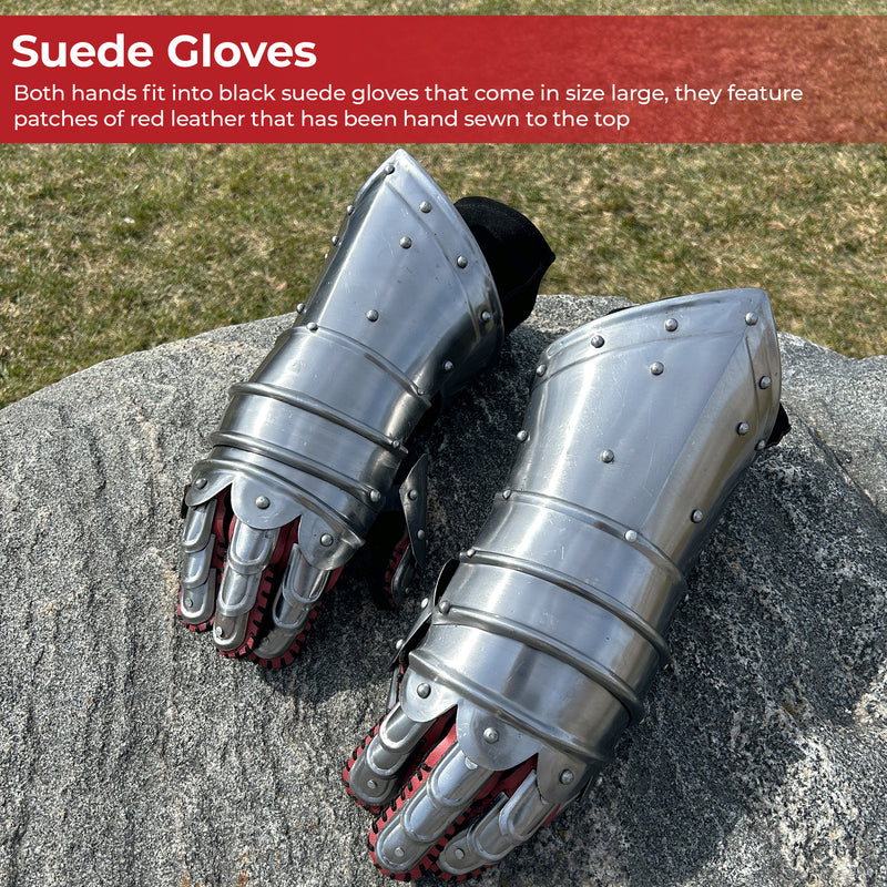 Medieval Knights 20g Field Gauntlets