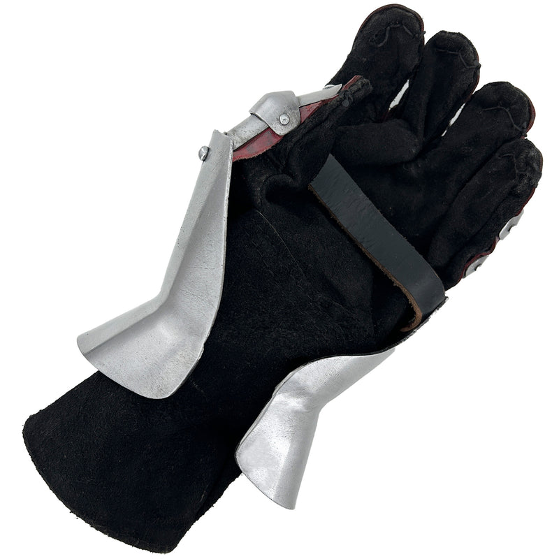 Medieval Renaissance Functional Hourglass Gauntlets Set