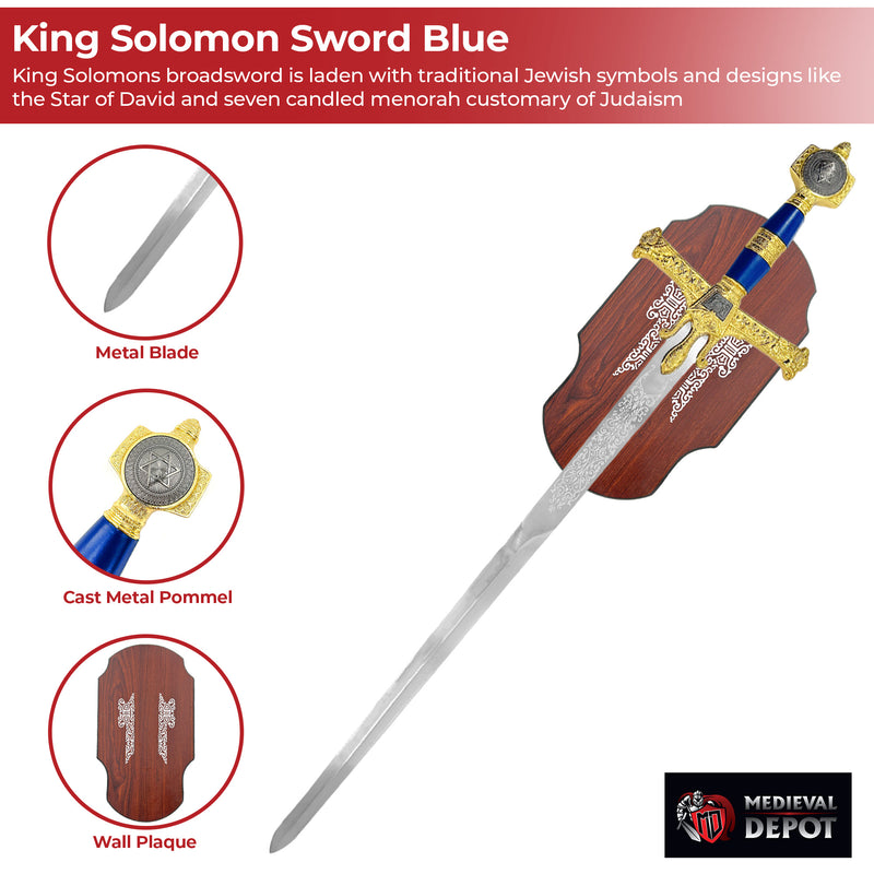 Medieval Sword King Solomon Templar