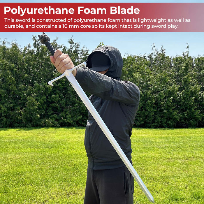 Medieval Wolf Foam LARP Costume Cosplay Replica Sword