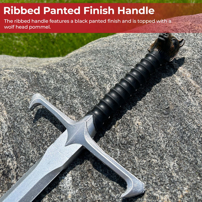 Medieval Wolf Foam LARP Costume Cosplay Replica Sword