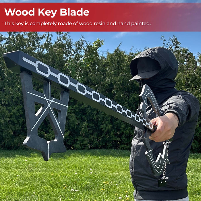 Memories Past Forgotten Wooden Key Sword Replica