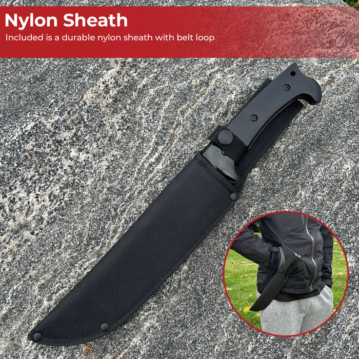 Merciful Fate Sawback Hunting Knife