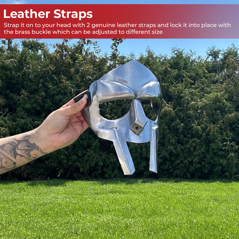 MF Doom Rapper Madvillain Gladiator Mask