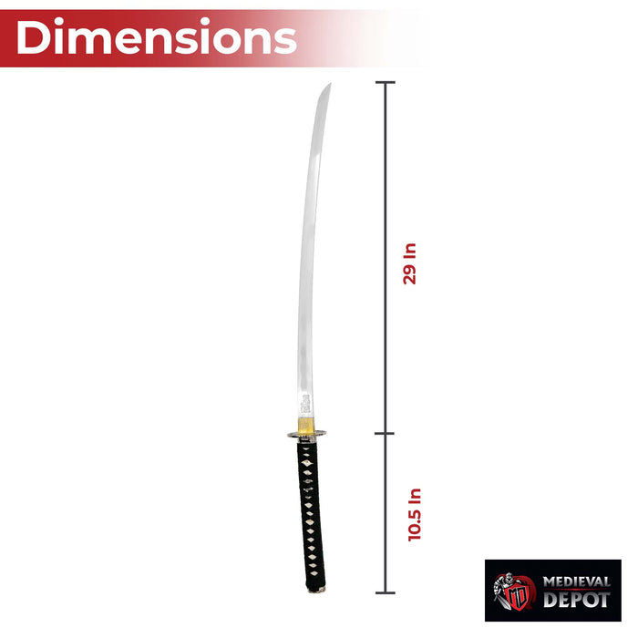 Musashi Kill Bill Brides Sword 1060 Carbon Steel Blade