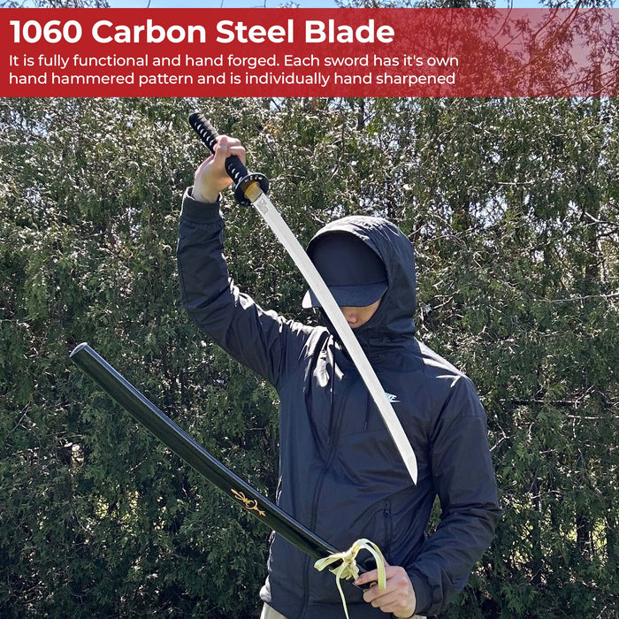 Musashi Kill Bill Brides Sword 1060 Carbon Steel Blade