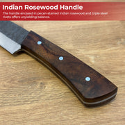 Medieval Forged Carbon Steel Chef's Knife