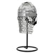 Miniature Viking Combat Helmet Display With Stand