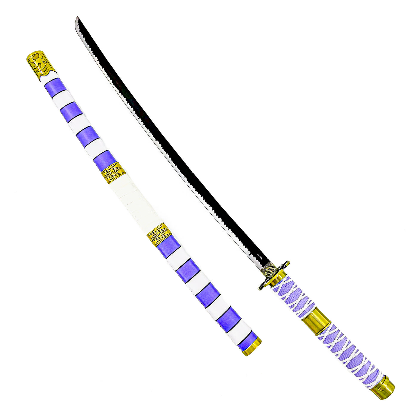 Nidai Kitetsu One Piece Anime Katana — Medieval Depot