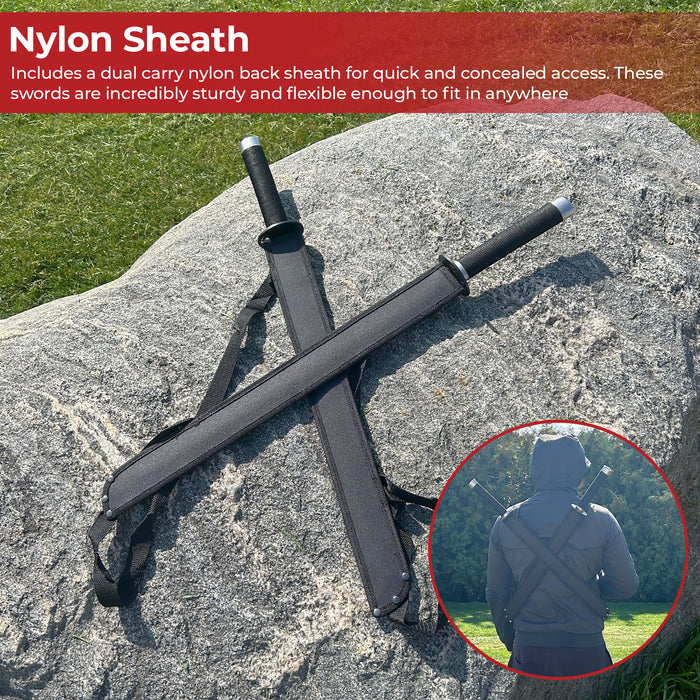 Ninja Assassin Raizo Twin Sword Set
