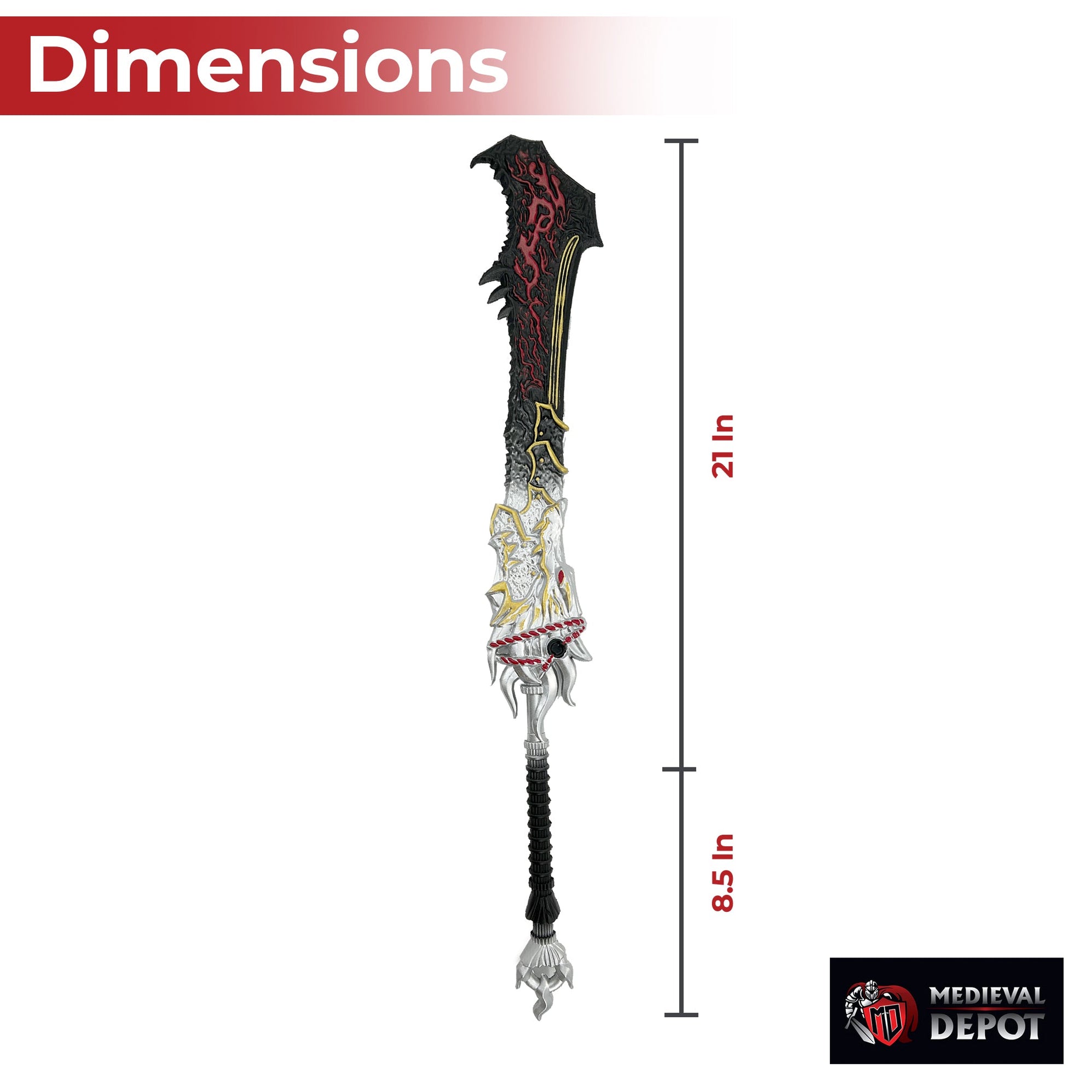 Na Raka Blade Point Figure Naraka Bladepoint Foam Sword The Legend Naraka Blade — Medieval Depot