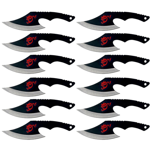Nightrage Dragon 12-Piece Throwing Knife Set