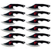 Nightrage Dragon 12-Piece Throwing Knife Set