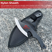 Nightrage Dragon 12-Piece Throwing Knife Set