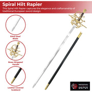 Noble Defender Heavy Duty Basket Hilt Rapier