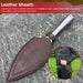 Norse Viking Leaf Long Carbon Steel Spear Head