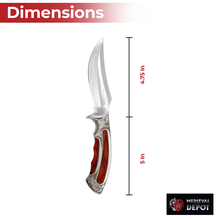 Old West Saloon Hunting Knife