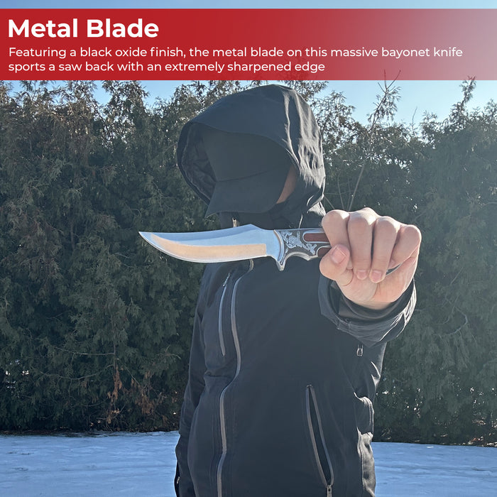 Old West Saloon Hunting Knife