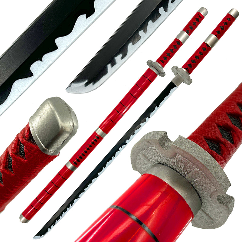 One Piece Zoro Sandai Kitetsu Katana Foam Sword With Scabbard