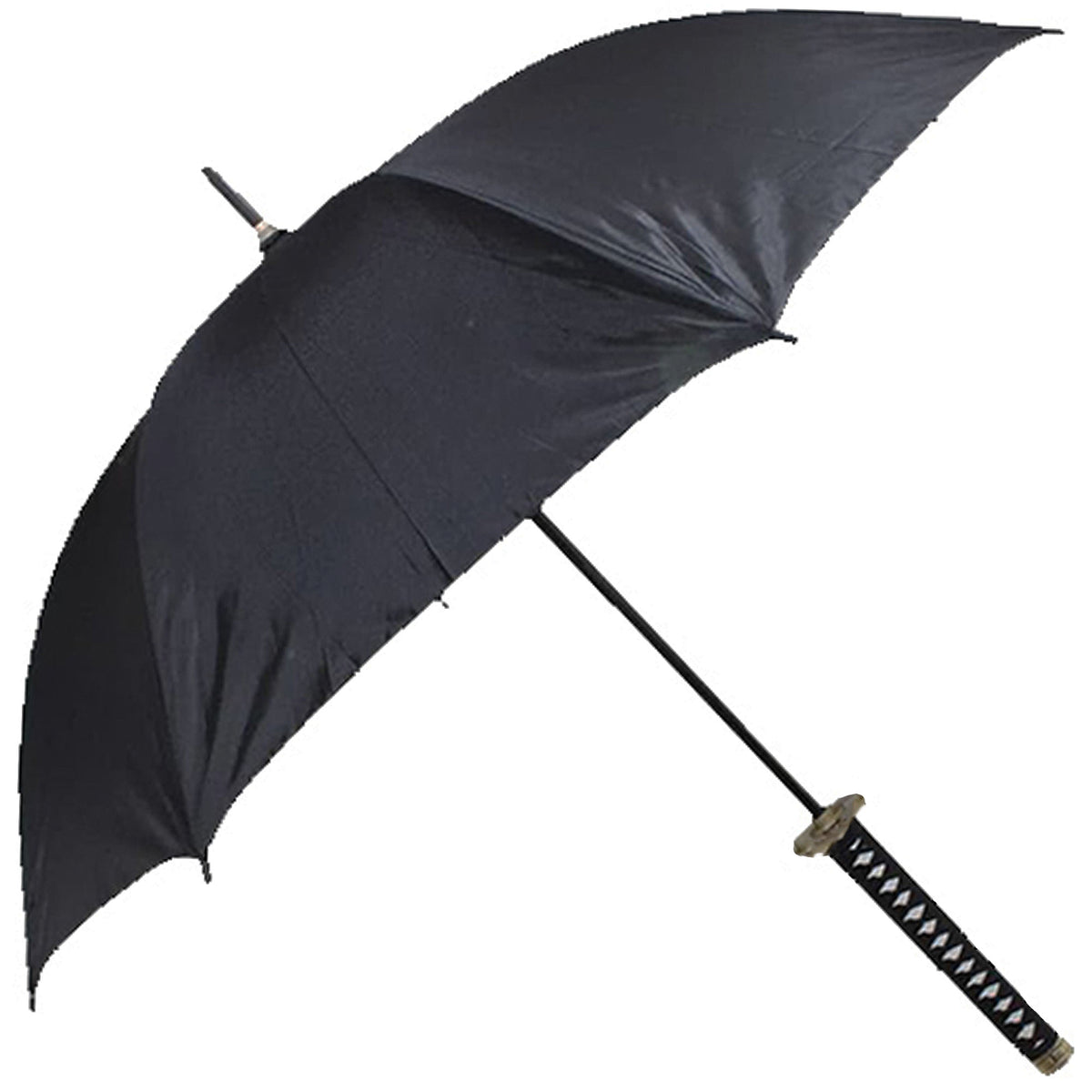 小物 Sacai Zantan Umbrella Black One piece Zoro Shusui Katana Handle Umbrella Black — Medieval Depot