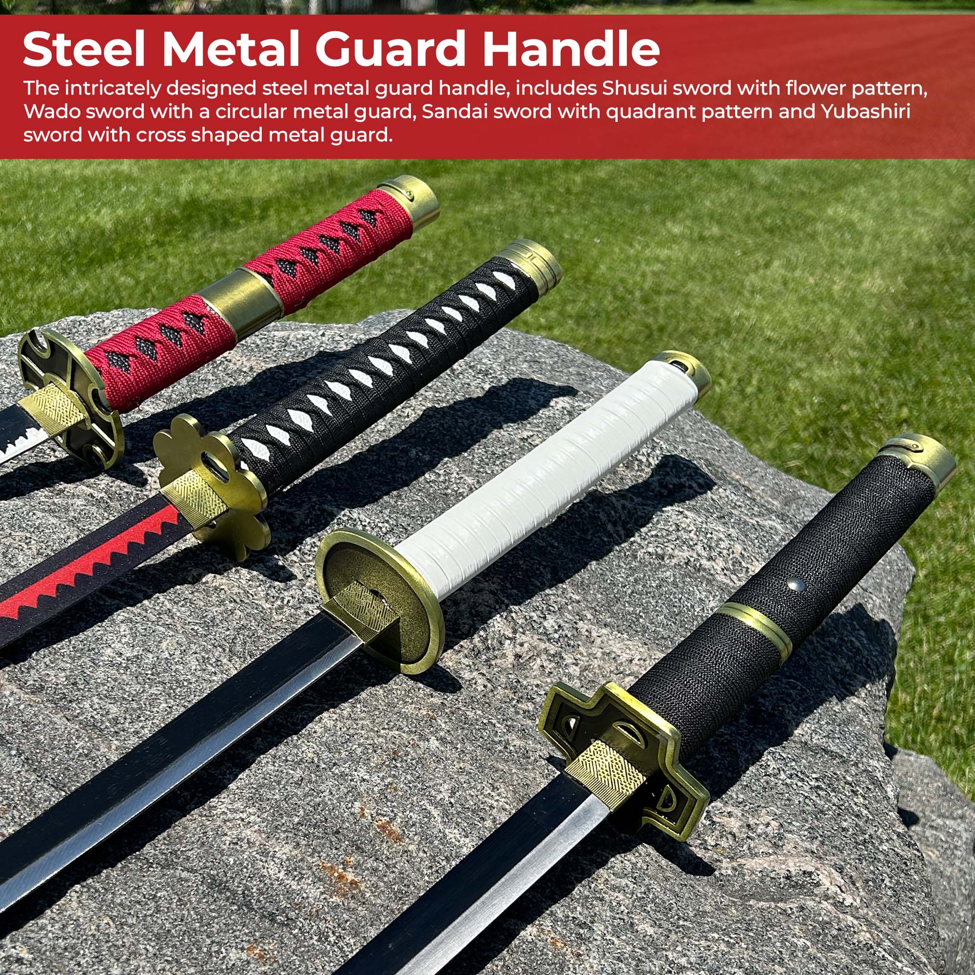 One Piece Zoro Ultimate Four Sword Katana Set — Medieval Depot