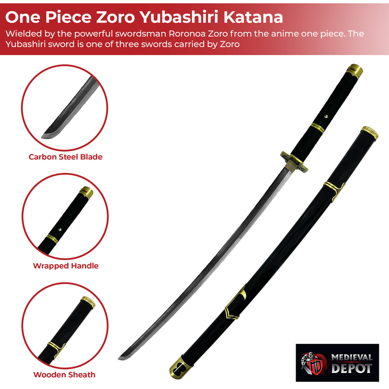 One piece Zoro Yubashiri Katana Sword
