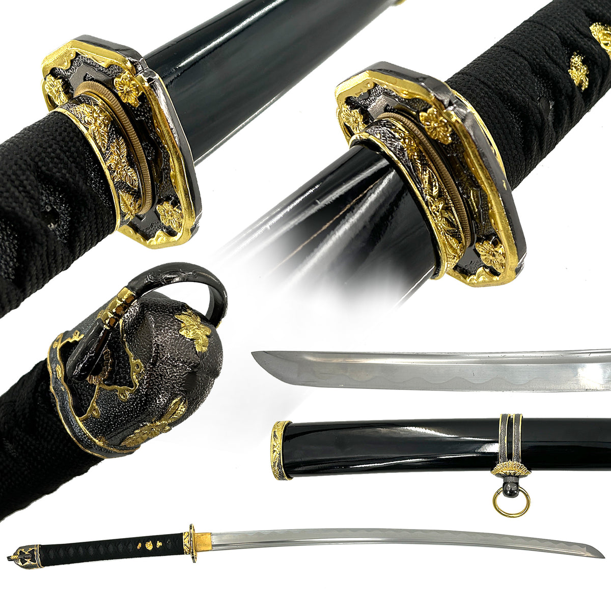 katanalist品 BISHAMON MIZUCHI HANDMADE KATANA NINJA SWORD on sale only $99.95