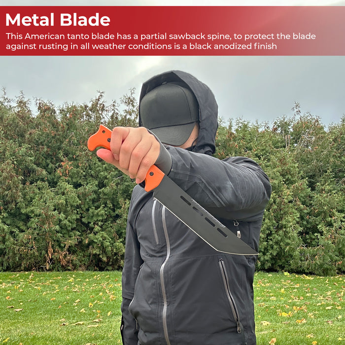 Outdoor Sawback Land Master Hunting Knife