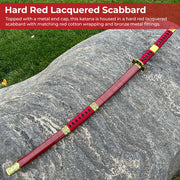 One Piece Zoro Sandai Kitetsu Handmade Katana