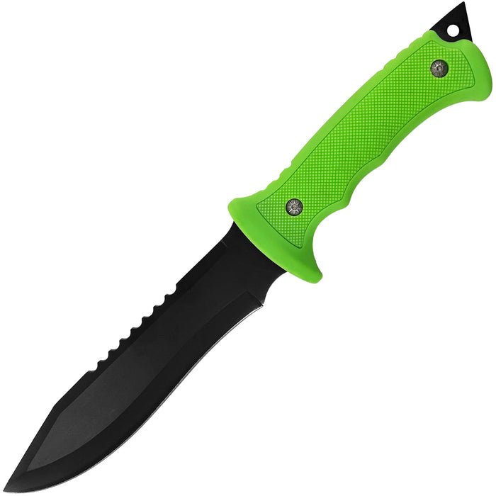 Panic Attack Saw Back Hunting Knife