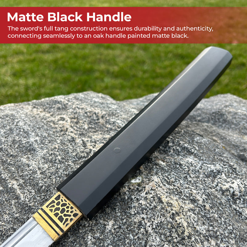 Premium Black Traditional Wooden Shirisya Katana